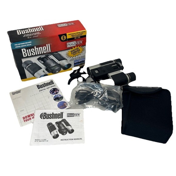 Bushnell ImageView 10x25 Binocular and Digital Camera Read